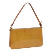 Pre-owned Leather louis-vuitton-bags Louis Vuitton Vintage , Beige , D...