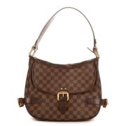 Pre-owned Canvas handbags Louis Vuitton Vintage , Brown , Dames