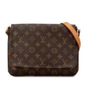 Pre-owned Plastic louis-vuitton-bags Louis Vuitton Vintage , Brown , D...