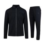 Zwart Overshirt Trainingspak Heren Cruyff , Black , Heren