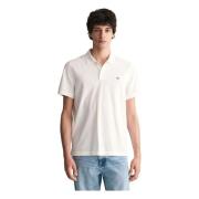 T-shirt Gant , White , Heren