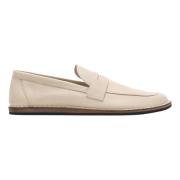 Stijlvolle Mocassino Cary Schoenen The Row , Beige , Dames