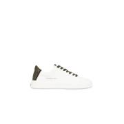 Witte Militaire Stijl Sneakers Alexander Smith , White , Heren