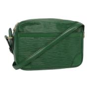 Pre-owned Leather louis-vuitton-bags Louis Vuitton Vintage , Green , D...