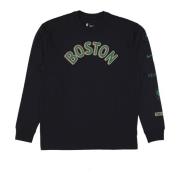 NBA City Edition Longsleeve T-shirt Nike , Black , Heren