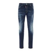 Klassieke Denim Jeans voor dagelijks gebruik Dsquared2 , Blue , Heren