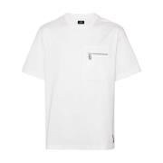 Zak T-shirt in wit Fendi , White , Heren