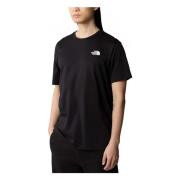 Rode T-shirt The North Face , Black , Heren