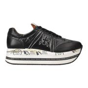 Beth Sneakers in Technische Materialen Premiata , Black , Dames