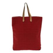 Pre-owned Canvas totes Hermès Vintage , Red , Dames