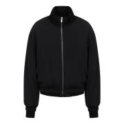 Gelaagde bomberjack met ritssluiting Helmut Lang , Black , Dames