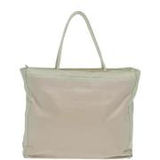 Pre-owned Fabric totes Prada Vintage , Beige , Dames