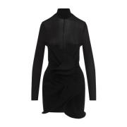 Elegante Zwarte Jurk Aw24 Magda Butrym , Black , Dames