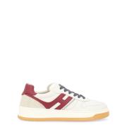 Geveterde Sneakers Hogan , White , Heren