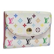 Pre-owned Canvas wallets Louis Vuitton Vintage , Multicolor , Dames