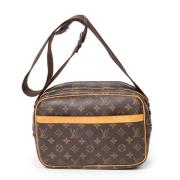 Pre-owned Canvas louis-vuitton-bags Louis Vuitton Vintage , Brown , Da...