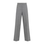 Grijze Broek Aw24 Dameskleding Fabiana Filippi , Gray , Dames