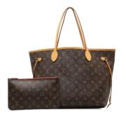 Pre-owned Canvas louis-vuitton-bags Louis Vuitton Vintage , Brown , Da...