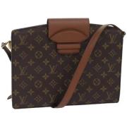 Pre-owned Canvas louis-vuitton-bags Louis Vuitton Vintage , Brown , Da...