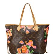 Pre-owned Canvas louis-vuitton-bags Louis Vuitton Vintage , Brown , Da...