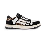 Leopard Skeleton Low Top Sneakers Amiri , Multicolor , Heren