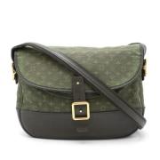 Pre-owned Leather louis-vuitton-bags Louis Vuitton Vintage , Green , D...