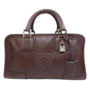 Pre-owned Fabric handbags Loewe Pre-owned , Brown , Dames