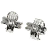 Pre-owned Silver earrings Tiffany & Co. Pre-owned , Gray , Dames