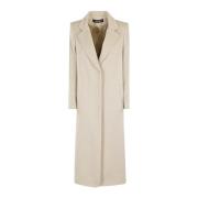 Lange Jas Federica Tosi , Beige , Dames