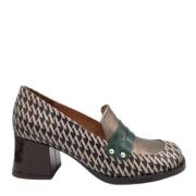 Geometrische leren mocassin Chie Mihara , Multicolor , Dames