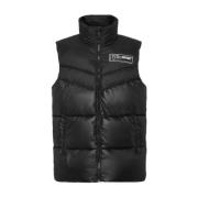 Mouwloos Sportief Vest Plein Sport , Black , Heren