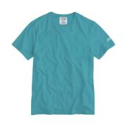 Heren Linnen T-shirt Diverse Effen Kleuren MC2 Saint Barth , Green , H...