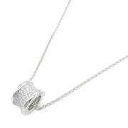 Pre-owned White Gold necklaces Bvlgari Vintage , Gray , Dames