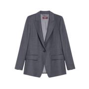 Grijze Erbert Jacks voor Vrouwen Max Mara , Gray , Dames