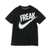 Freak X Zwarte Heren Tee Nike , Black , Heren