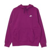 Sportswear Club Fleece Hoodie Viotech Nike , Purple , Heren