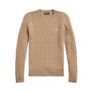 Stijlvolle Sweaters voor Mannen en Vrouwen Ralph Lauren , Brown , Dame...