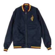 NBA Team Apparel Bomber Jacket New Era , Blue , Heren