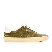 Soul-Star Suède Sneakers Golden Goose , Green , Heren