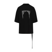 Zwarte T-shirts Polos voor mannen Rick Owens , Black , Heren