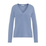 Blauwe Cashmere Trui Aw24 Gabriela Hearst , Blue , Dames