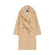 Emmy getailleerde jas Max Mara Weekend , Beige , Dames