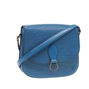 Pre-owned Leather louis-vuitton-bags Louis Vuitton Vintage , Blue , Da...