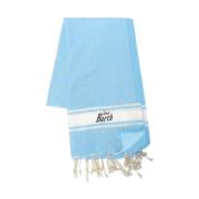 Katoenen Strandhanddoek Diverse Kleuren MC2 Saint Barth , Blue , Unise...