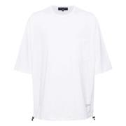 Casual Katoenen T-shirt Comme des Garçons , White , Heren