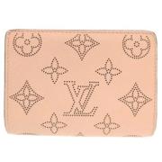 Pre-owned Leather wallets Louis Vuitton Vintage , Pink , Dames