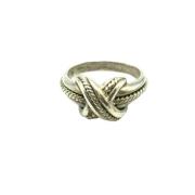 Pre-owned Silver rings Tiffany & Co. Pre-owned , Gray , Dames