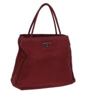 Pre-owned Nylon handbags Prada Vintage , Red , Dames