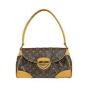 Pre-owned Fabric louis-vuitton-bags Louis Vuitton Vintage , Brown , Da...