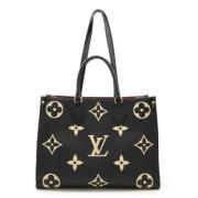 Pre-owned Fabric louis-vuitton-bags Louis Vuitton Vintage , Beige , Da...